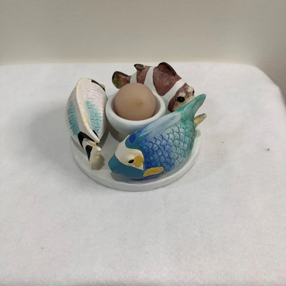 Decorative Fish Ceramic Candle Holder